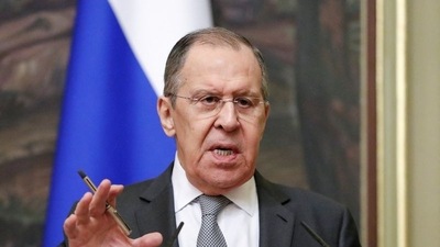 Russian Foreign Minister Sergei Lavrov. (REUTERS)