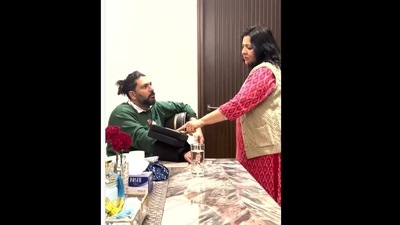 Yuvraj Singh pranked his mother and her reaction is too adorable to watch. (yuvisofficial/Instagram ) Yuvraj Singh pranked his mother and her reaction is too adorable to watch. (yuvisofficial/Instagram )