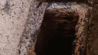 pot where four conservancy workers die due to suffocation while cleaning a septic tank at Loni Kalbhor in Pune on Wednesday. (HT PHOTO) pot where four conservancy workers die due to suffocation while cleaning a septic tank at Loni Kalbhor in Pune on Wednesday. (HT PHOTO)