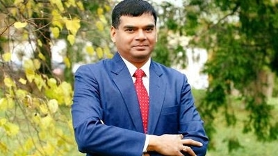 Putin's party member Bihar-born Abhay Kumar Singh defended Russia's action on Ukraine. (Twitter) Putin's party member Bihar-born Abhay Kumar Singh defended Russia's action on Ukraine. (Twitter)