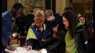United Sikh on Wednesday met Ukrainian ambassador Igor Polikha and asked him to grant them visas to help stranded Indians in the war-ridden country.