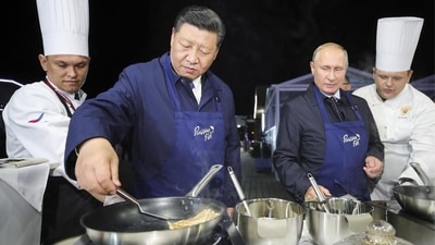 Cooking the autocratic broth: Global sanctions will take time but take toll on Russia under Putin. Chinese ruler Xi will be the ultimate gainer.