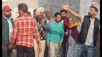 A 26-year-old newlywed woman was stabbed to death by her jilted lover in broad daylight in Talwandi Sabo town of Bathinda district on Wednesday.