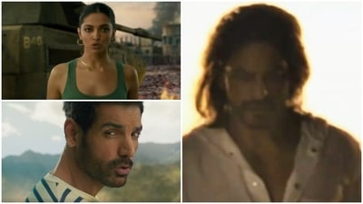 Pathan teaser starring Shah Rukh Khan, Deepika Padukone and John Abraham is out.