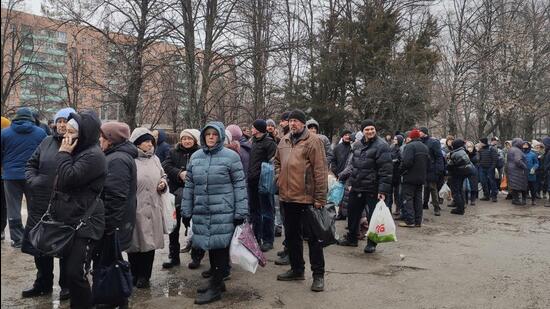 India’s latest advisory was issued amid reports of more explosions in Ukraine’ Kharkiv during a massive assault by Russian forces. (REUTERS)