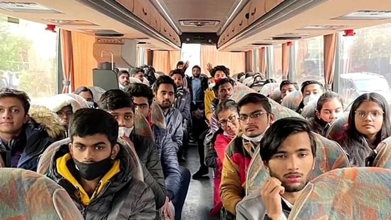 The Indian government is evacuating its citizens from Ukraine via Moldova(ANI file)