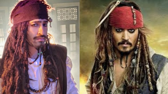 2022 New Johnny Depp Dressing Up As Jack Sparrow johnny depp news twitter