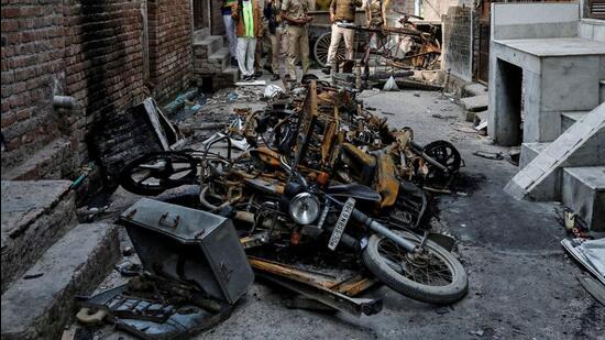 Communal violence broke out in north-east Delhi on February 24 after clashes between citizenship law supporters and protesters spiralled out of control, leaving at least 53 people dead and around 400 injured. (Reuters Archive)