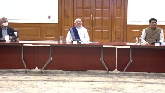 Prime Minister Narendra Modi chairs meeting on Wednesday.