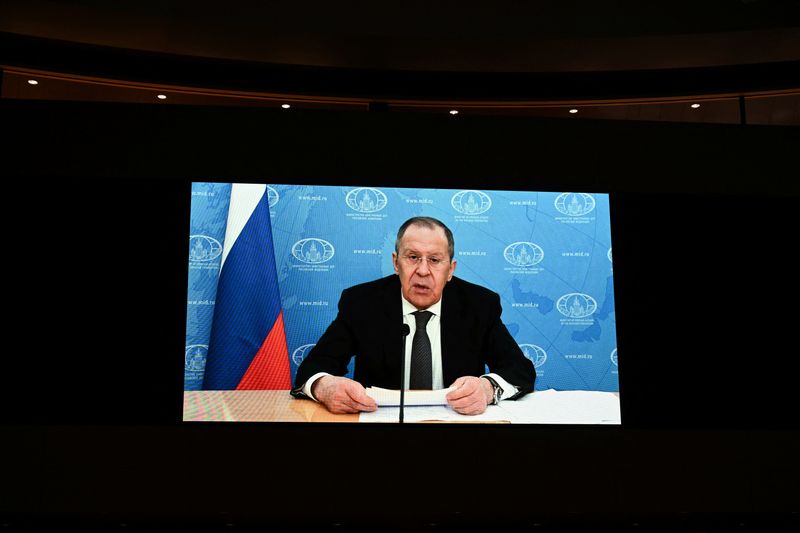 File photo of Russia's foreign minister Sergei Lavrov. (REUTERS)