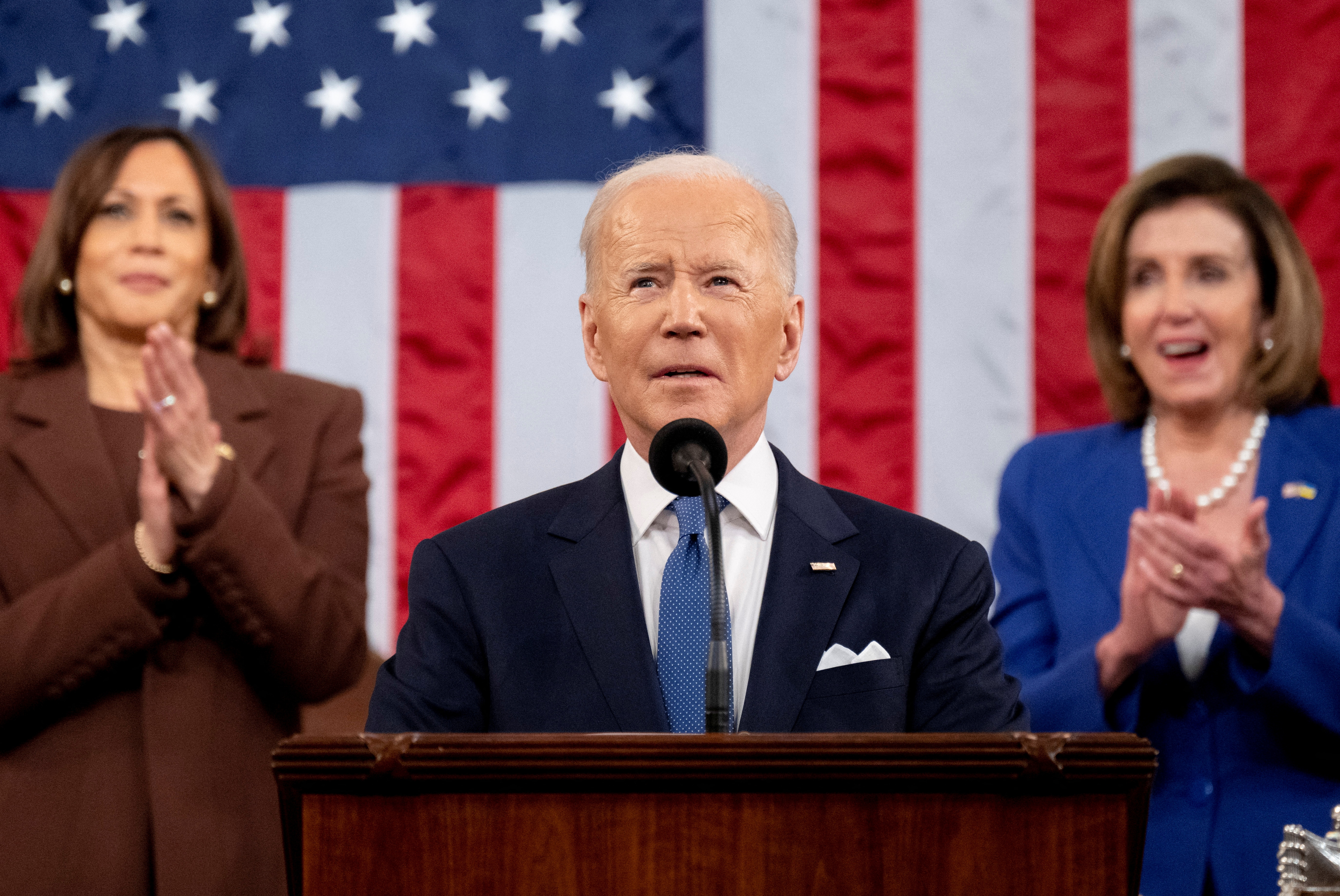 Mr Biden was acutely conscious that voters will eventually judge him on domestic issues.&nbsp; (Reuters)