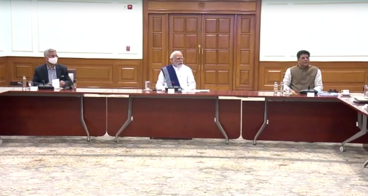 Prime Minister Narendra Modi chairs meeting on Wednesday.