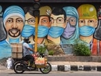 But the second anniversary comes at one of the better times of the pandemic. (Sanchit Khanna/HT Photo) But the second anniversary comes at one of the better times of the pandemic. (Sanchit Khanna/HT Photo)