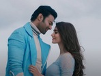 Prabhas and Pooja Hegde in a still from Radhe Shyam.