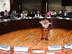 Shashi Tharoor, Rahul Gandhi and other MPs briefed by External Affairs Minister S Jaishankar on evacuation of Indians from Ukraine.