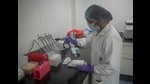 All 237 samples collected from BMC areas were infected with the Omicron variant or its other subtypes. (Pratham Gokhale/HT Photo) All 237 samples collected from BMC areas were infected with the Omicron variant or its other subtypes. (Pratham Gokhale/HT Photo)