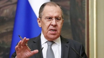 Russian Foreign Minister Sergei Lavrov. (REUTERS)