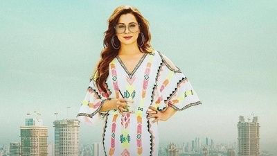 Neelam Kothari in a still from Fabulous Lives of Bollywood Wives. The actor has said that she has been often picked on for her accent. Neelam Kothari in a still from Fabulous Lives of Bollywood Wives. The actor has said that she has been often picked on for her accent.