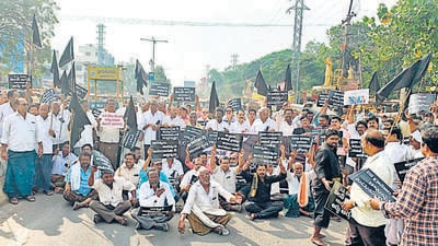 On December 17, 2019, chief minister Y S Jagan Mohan Reddy announced in the state assembly that the state government would create three capitals for Andhra Pradesh leading to protests by farmers (ANI file) On December 17, 2019, chief minister Y S Jagan Mohan Reddy announced in the state assembly that the state government would create three capitals for Andhra Pradesh leading to protests by farmers (ANI file)