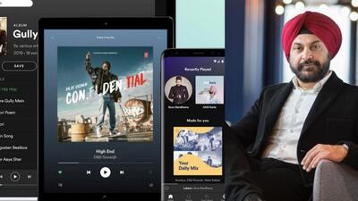 Spotify India managing director Amarjit Singh Batra said there are 7 times more locally curated playlists on Spotify compared to 3 years ago Spotify India managing director Amarjit Singh Batra said there are 7 times more locally curated playlists on Spotify compared to 3 years ago
