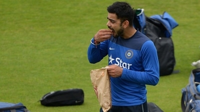 Virat Kohli and fast food were inseparable at one point.&nbsp; (Getty)