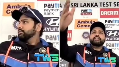 Name a cricketer with more wit than Rohit Sharma. (Screengrab) Name a cricketer with more wit than Rohit Sharma. (Screengrab)