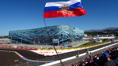 F1 has terminated Russian GP contract. (Getty) F1 has terminated Russian GP contract. (Getty)