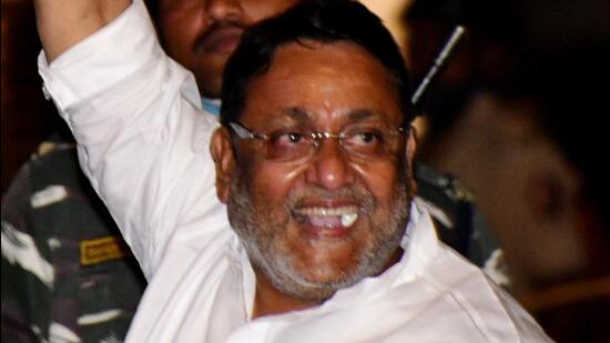 During the hearing, the agency conceded that there was a mistake in its earlier remand plea which had alleged that Malik paid ₹55 lakh to late Haseena Parkar, Ibrahim’s sister, and it should be read as ₹5 lakh (FILE)