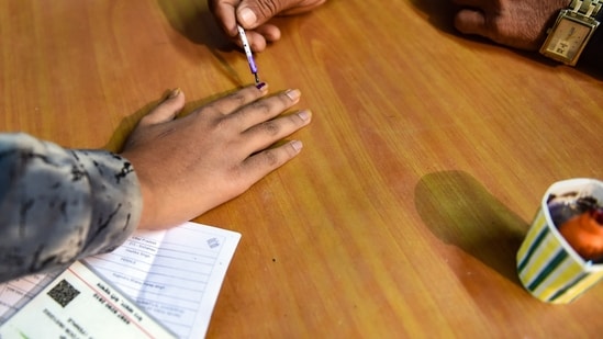 The counting of votes for UP election 2022 will take place on March 10.(PTI)