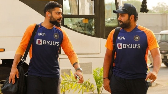 Virat Kohli will play his 100th Test for India under Rohit Sharma. (Twitter) Virat Kohli will play his 100th Test for India under Rohit Sharma. (Twitter)