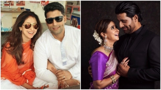 Urmila Matondkar and Mohsin Akhtar celebrated their third wedding anniversary on Thursday.