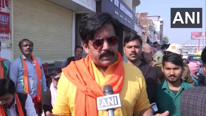 BJP MP Ravi Kishan BJP MP Ravi Kishan