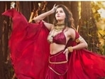 Rubina Dilaik's pages from her princess diaries are getting better by the day. The actor, a day back, shared a slew of pictures of herself from one of her fashion photoshoots, and they are setting the fairytale mood on Instagram. Rubina picked an ethnic ensemble and decked up as a princess as she posed against a dreamy backdrop and gave us all the fairytale vibes we need.(Instagram/@rubinadilaik)