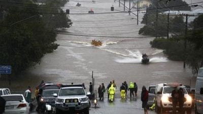 Major floods swamp Australia’s east coast. (AP)