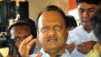 Maharashtra deputy chief Ajit Pawar. (HT PHOTO)