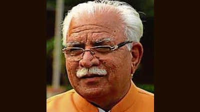 Haryana chief minister Manohar Lal Khattar (HT File)