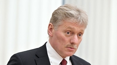 Kremlin spokesman Dmitry Peskov. (via REUTERS)