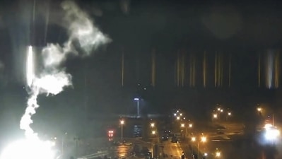 Video of the blaze was uploaded on Twitter by Mikhail Podolyak, adviser to the Head of the Office of President of Ukraine.&nbsp;