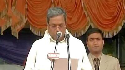 Opposition leader Siddaramaiah (HT File)