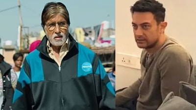 Aamir Khan convinced Amitabh Bachchan to say yes to Jhund. Aamir Khan convinced Amitabh Bachchan to say yes to Jhund. 