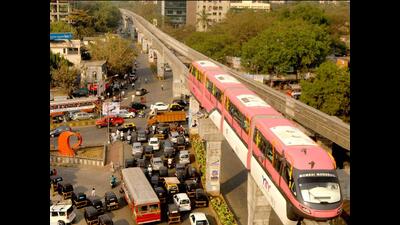 MThe move is expected to make Monorail operations more viable and provide seamless connectivity to its commuters. (HT PHOTO) MThe move is expected to make Monorail operations more viable and provide seamless connectivity to its commuters. (HT PHOTO)