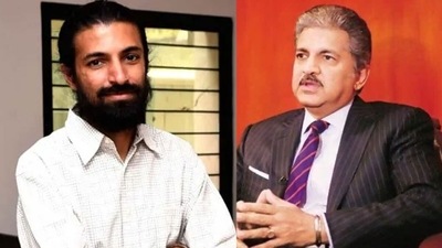 Nag Ashwin is seeking Anand Mahindra's support for his film. Nag Ashwin is seeking Anand Mahindra's support for his film. 