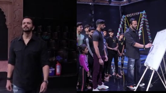 Rohit Shetty directs India's Got Talent Season 9's group Warrior Squad's performance.