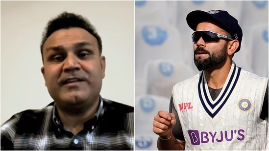Virender Sehwag; Virat Kohli (Instagram/PTI)