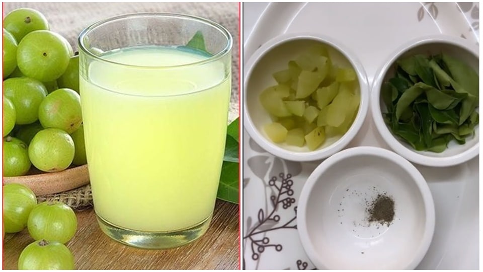 This amla curry leaves shot recipe will fix all your hair woes (Instagra,/Richa Doshi, Pinterest)