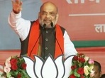 Amit Shah addressing a public meeting. (HT File Photo) Amit Shah addressing a public meeting. (HT File Photo)