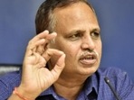 Delhi water minister and DJB chairperson Satyendar Jain. (File Photo) Delhi water minister and DJB chairperson Satyendar Jain. (File Photo)