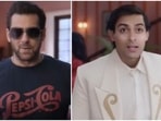 Salman Khan with his character Prem from Hum Aapke Hain Koun.