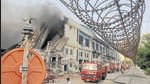 A proposal to transfer land to the civic body for constructing a fire station at Sector 92 was floated, which was subsequently approved by the authority. (Parveen Kumar/HT PHOTO) A proposal to transfer land to the civic body for constructing a fire station at Sector 92 was floated, which was subsequently approved by the authority. (Parveen Kumar/HT PHOTO)