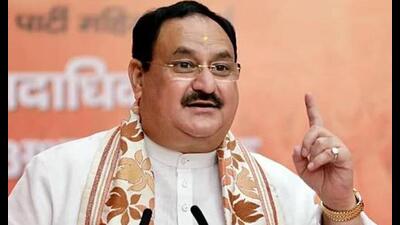 BJP president JP Nadda .